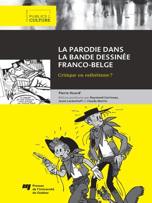 cover image of La parodie dans la bande dessinée franco-belge
